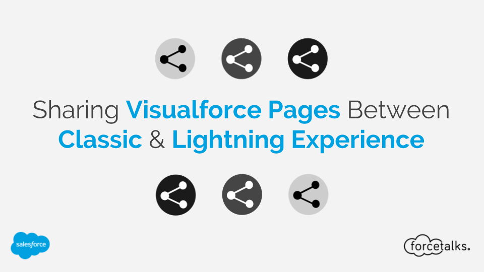 Sharing Salesforce Visualforce Pages Between Classic & Lightning Experience