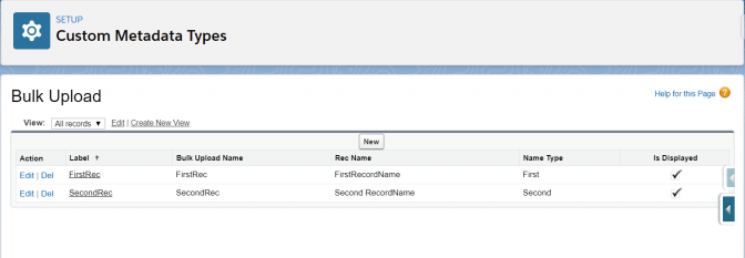 Insert and Update multiple custom metadata records through Salesforce Apex.