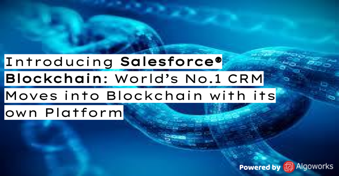 Salesforce Blockchain