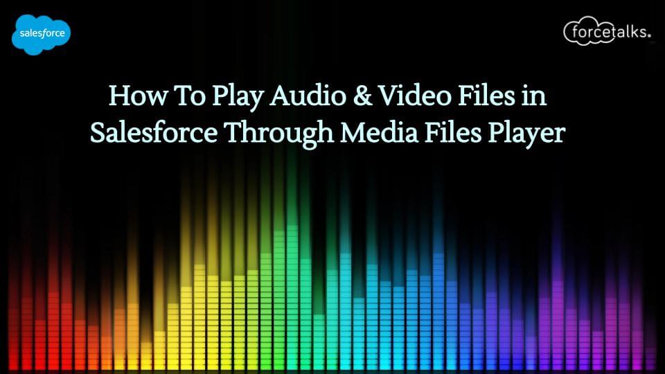 salesforce Media Files Player