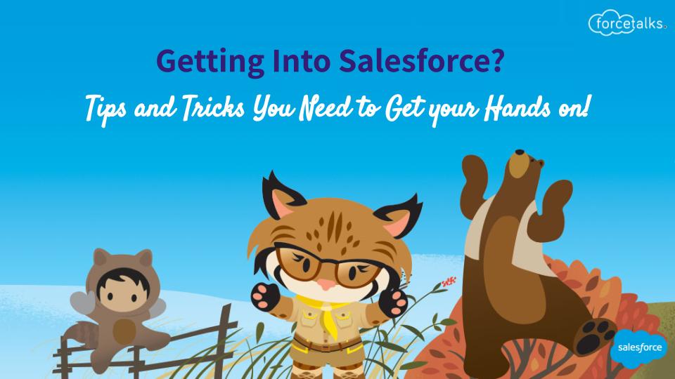 Getting Into Salesforce