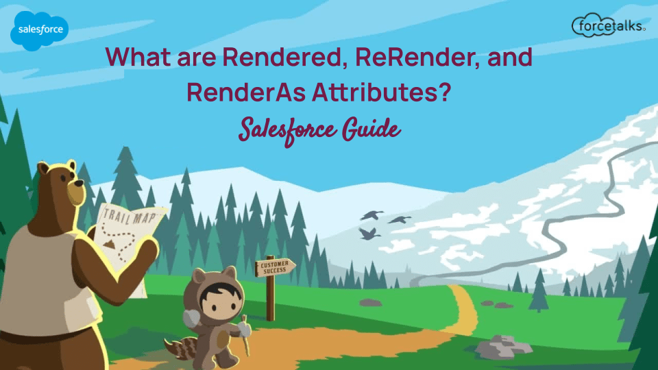 What are Rendered, Rerender, RenderAs Attributes in Lightning Components?