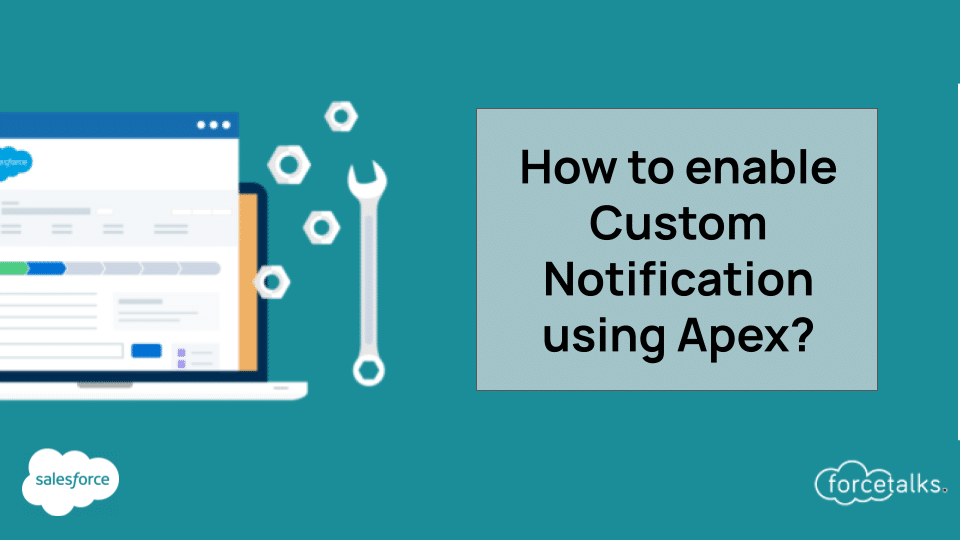How to enable Custom Notification using Apex?