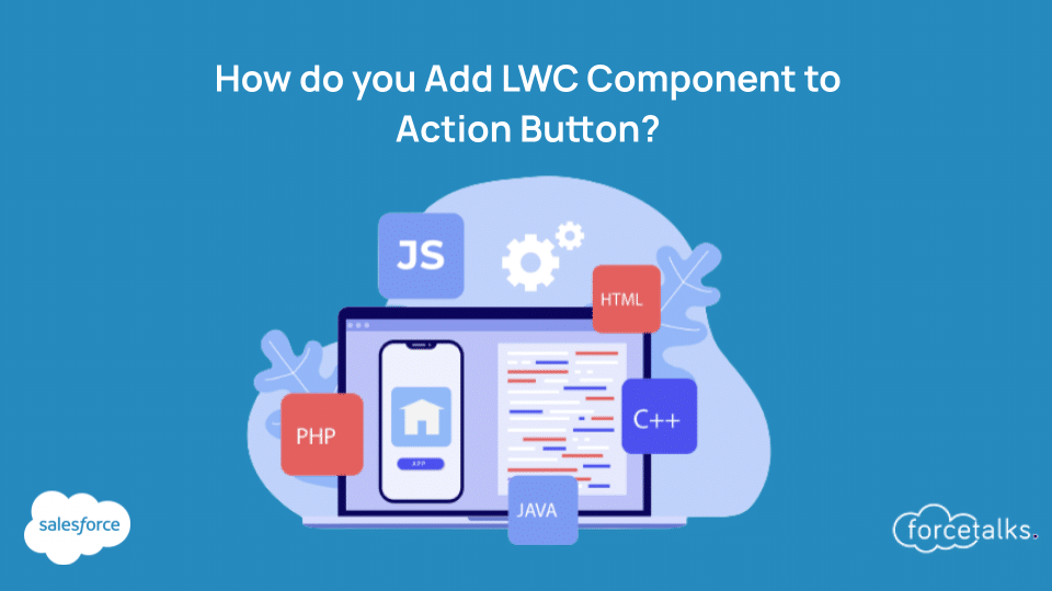 Add LWC component to Action Button