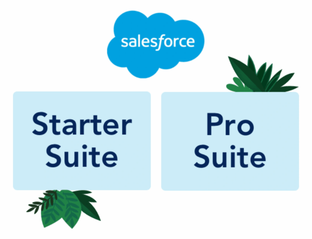Salesforce Starter Suite and Pro Suite